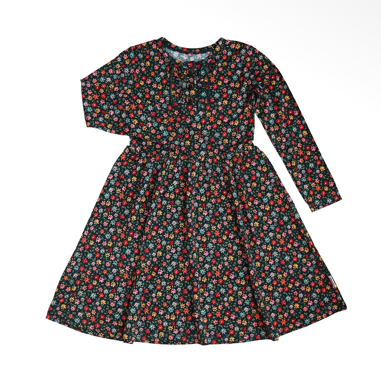 Isabelle Bamboo - Button Twirl Dress