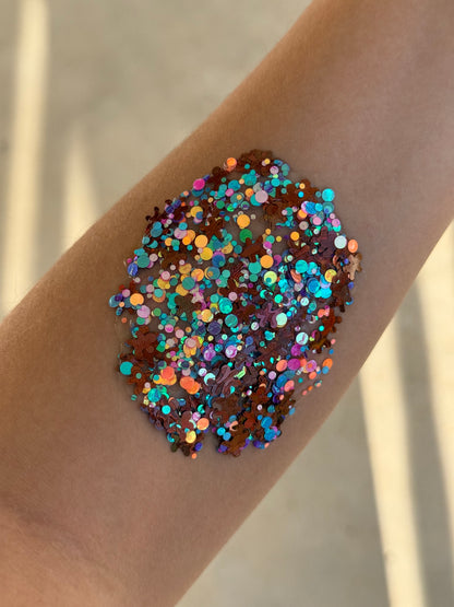 HAIR GLITTER: Gumdrop Buttons