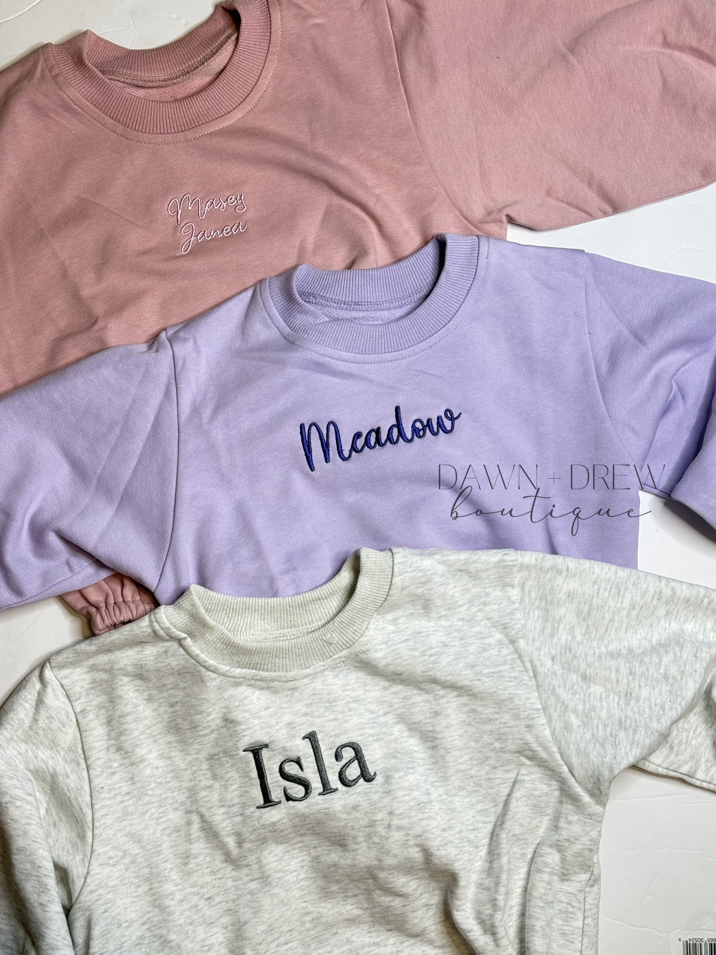 Custom Embroidered Sweater Bubble Romper — CLOSES 7/16