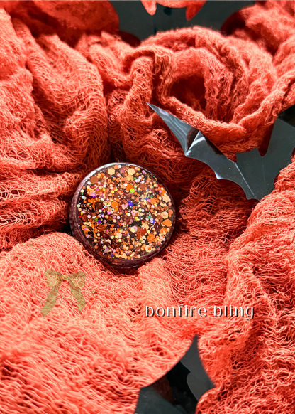 HAIR GLITTER: Bonfire Bling - October Sub Color