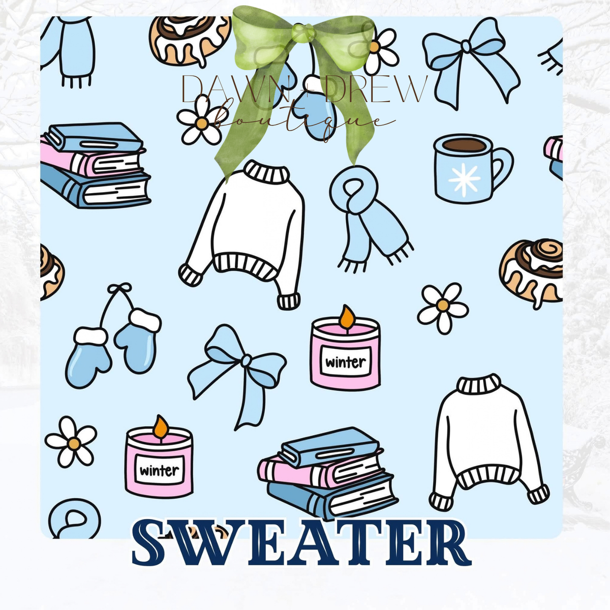 WINTER WONDERLAND BAMBOO — CLOSES 9/28