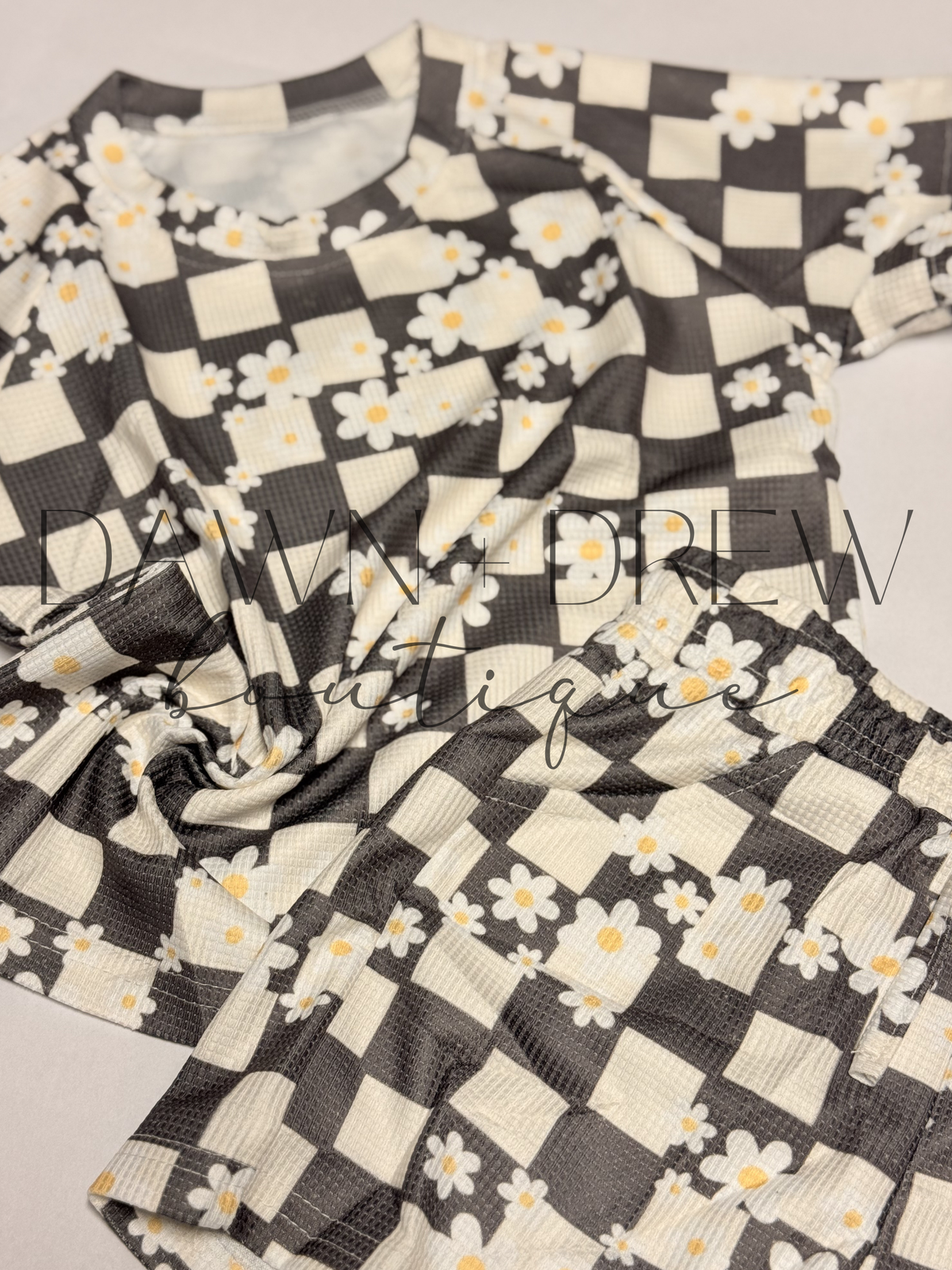 Custom Waffle Short Sleeve & Pants - CLOSES 10/5