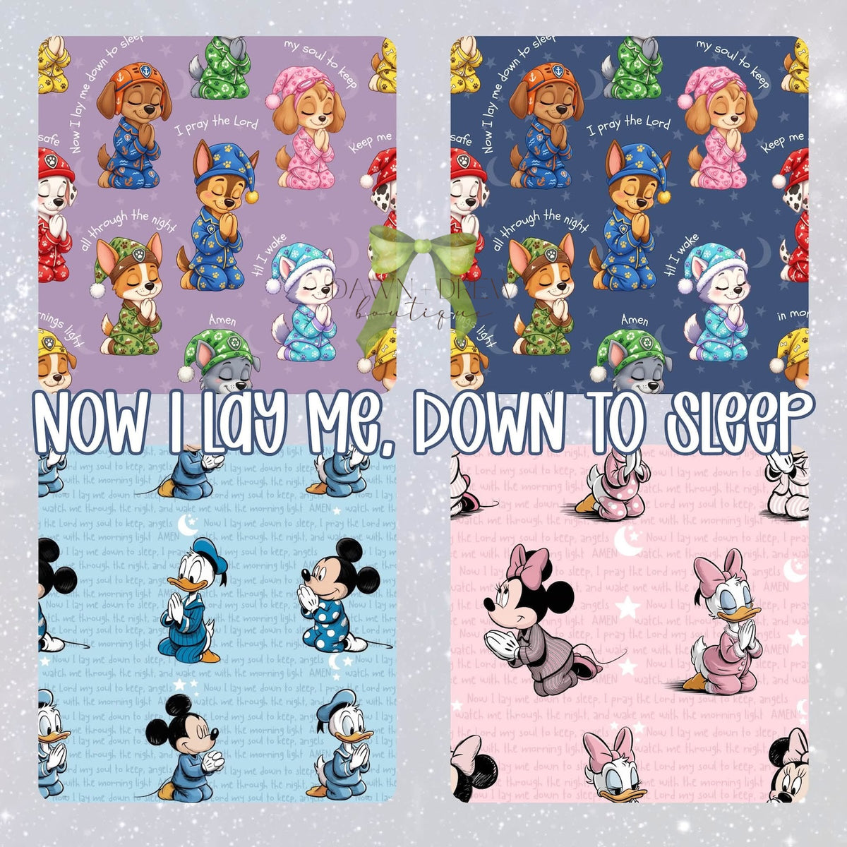 NOW I LAY ME DOWN BAMBOO - CLOSES 10/26