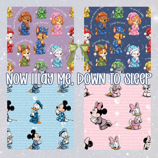NOW I LAY ME DOWN BAMBOO - CLOSES 10/26