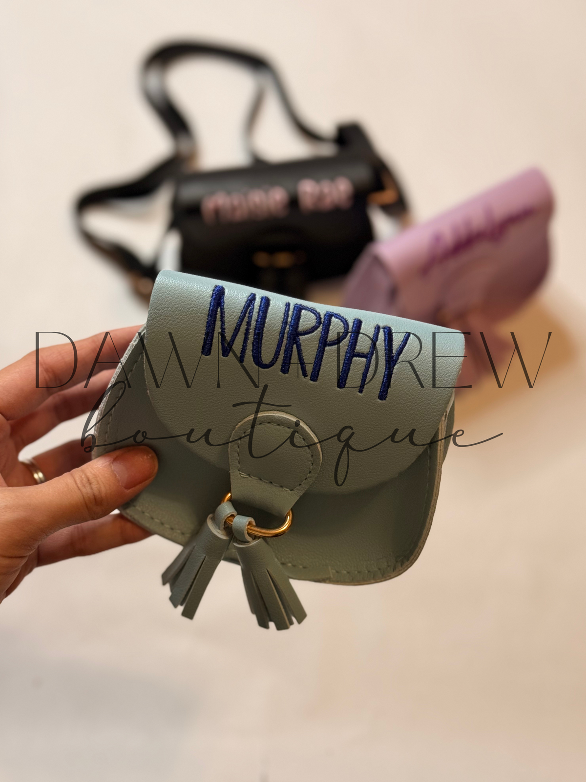 Custom Embroidered Kids Purse — CLOSES 9/30