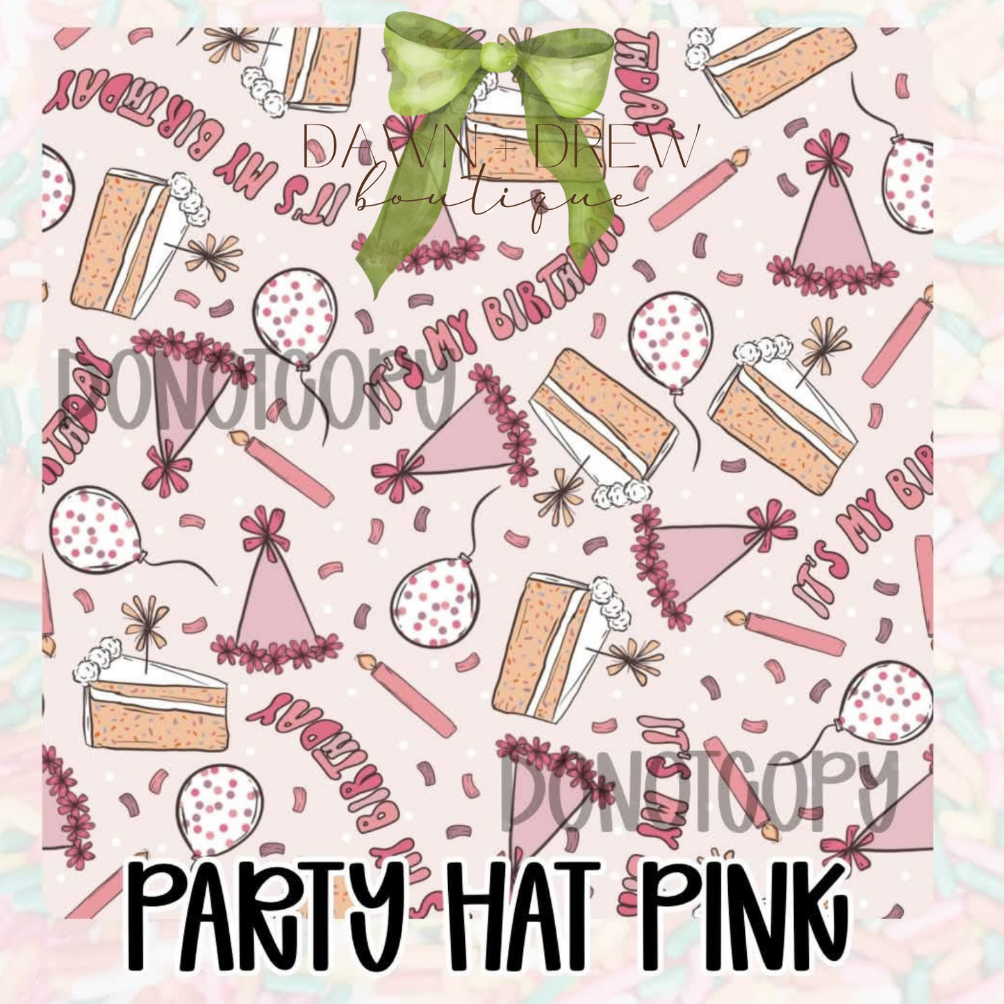 PARTY TIME BAMBOO — CLOSES 7/31