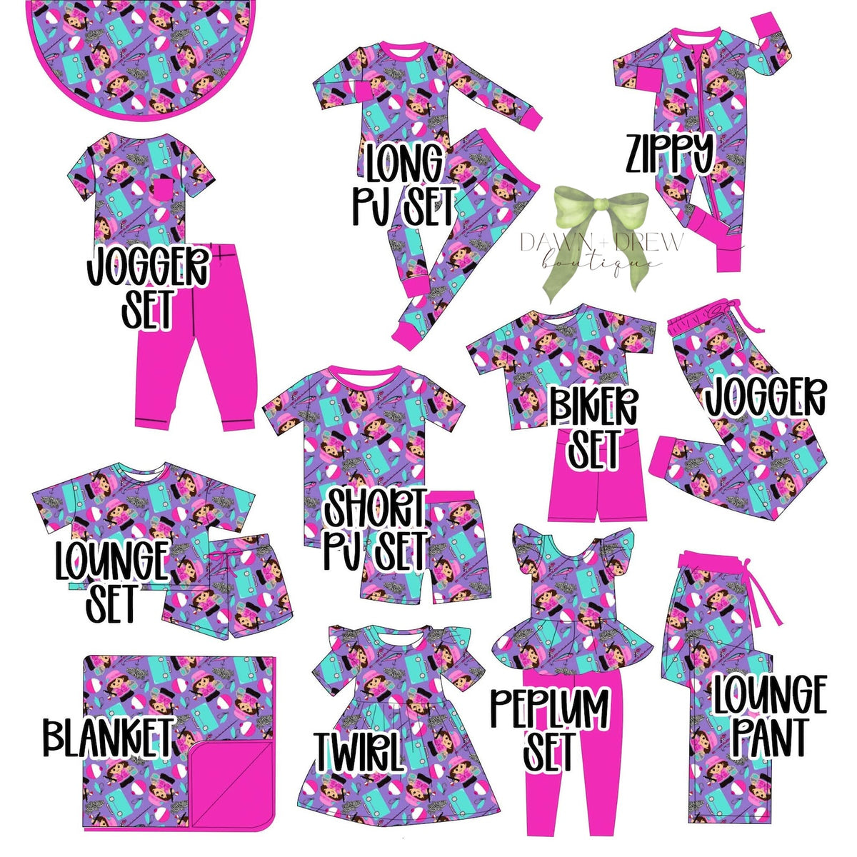 LITTLE FRIENDS BAMBOO — CLOSES 10/12