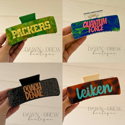 Custom Claw Clips — CLOSES 8/9