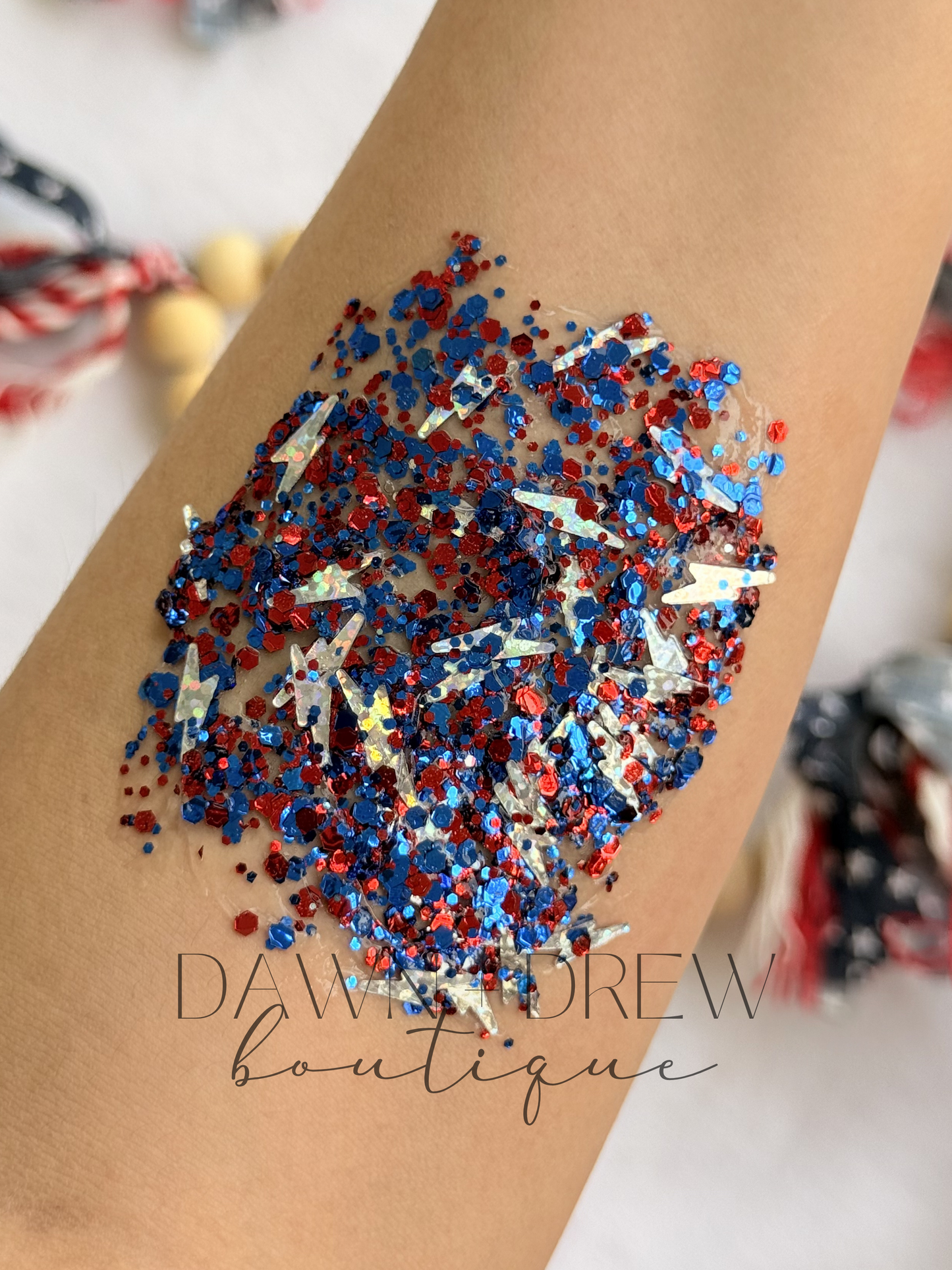 HAIR GLITTER: Electric Liberty