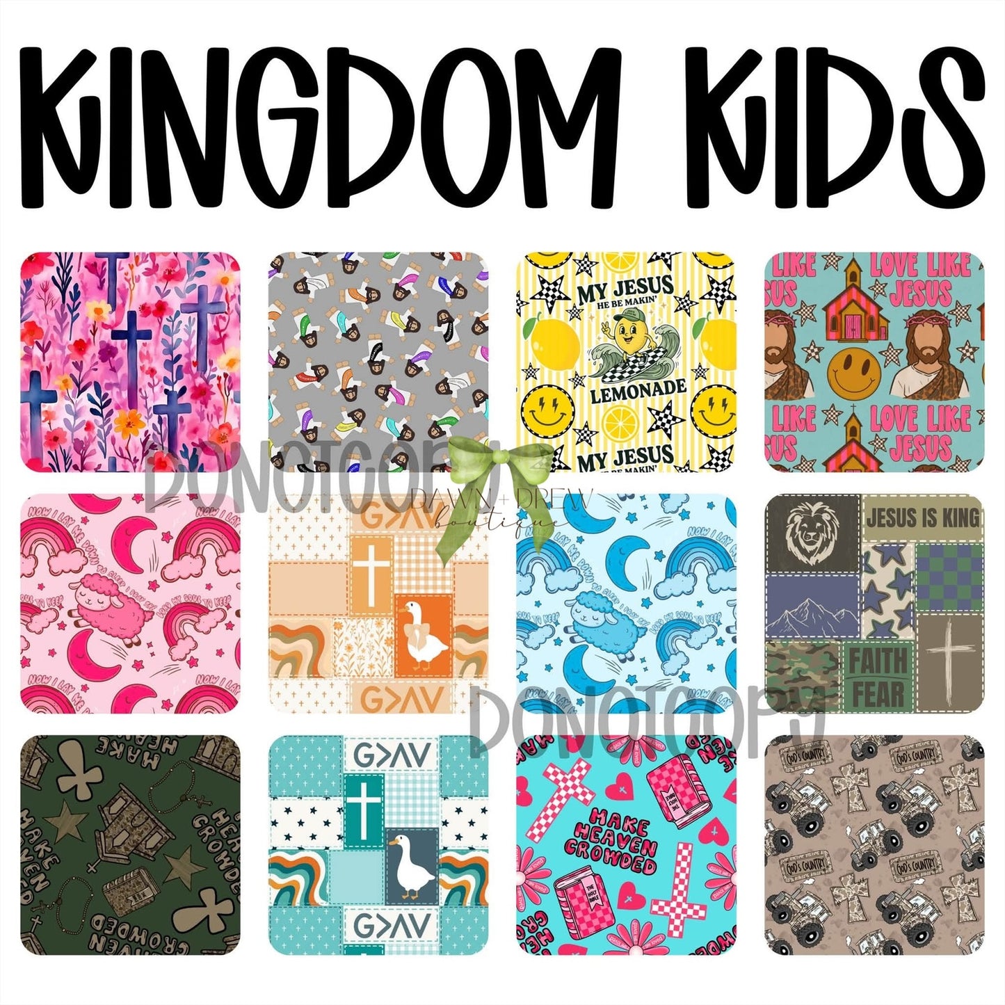 KINGDOM KIDS BAMBOO — CLOSES 8/21