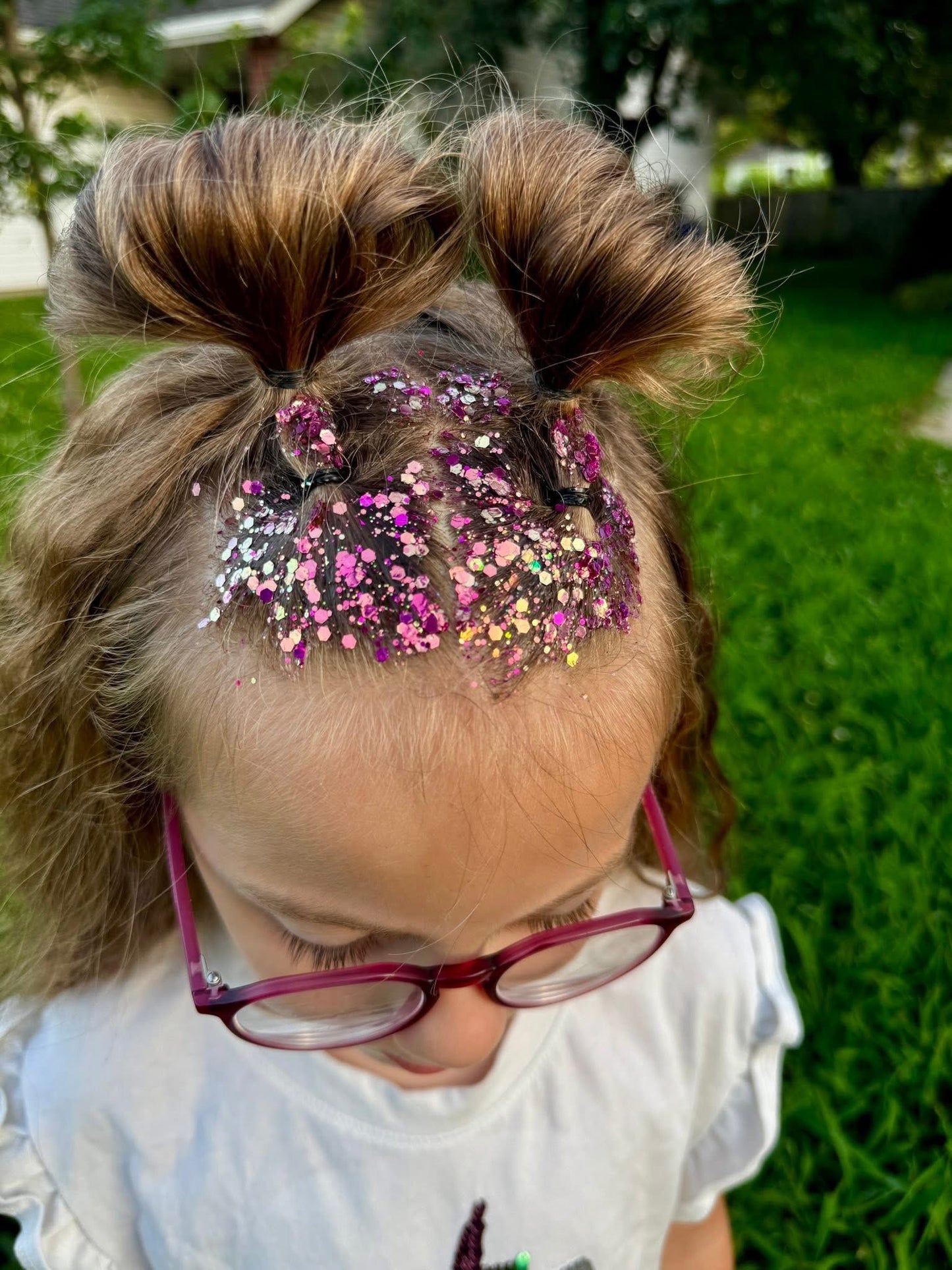 HAIR GLITTER: Amethyst Glow - July Sub Color