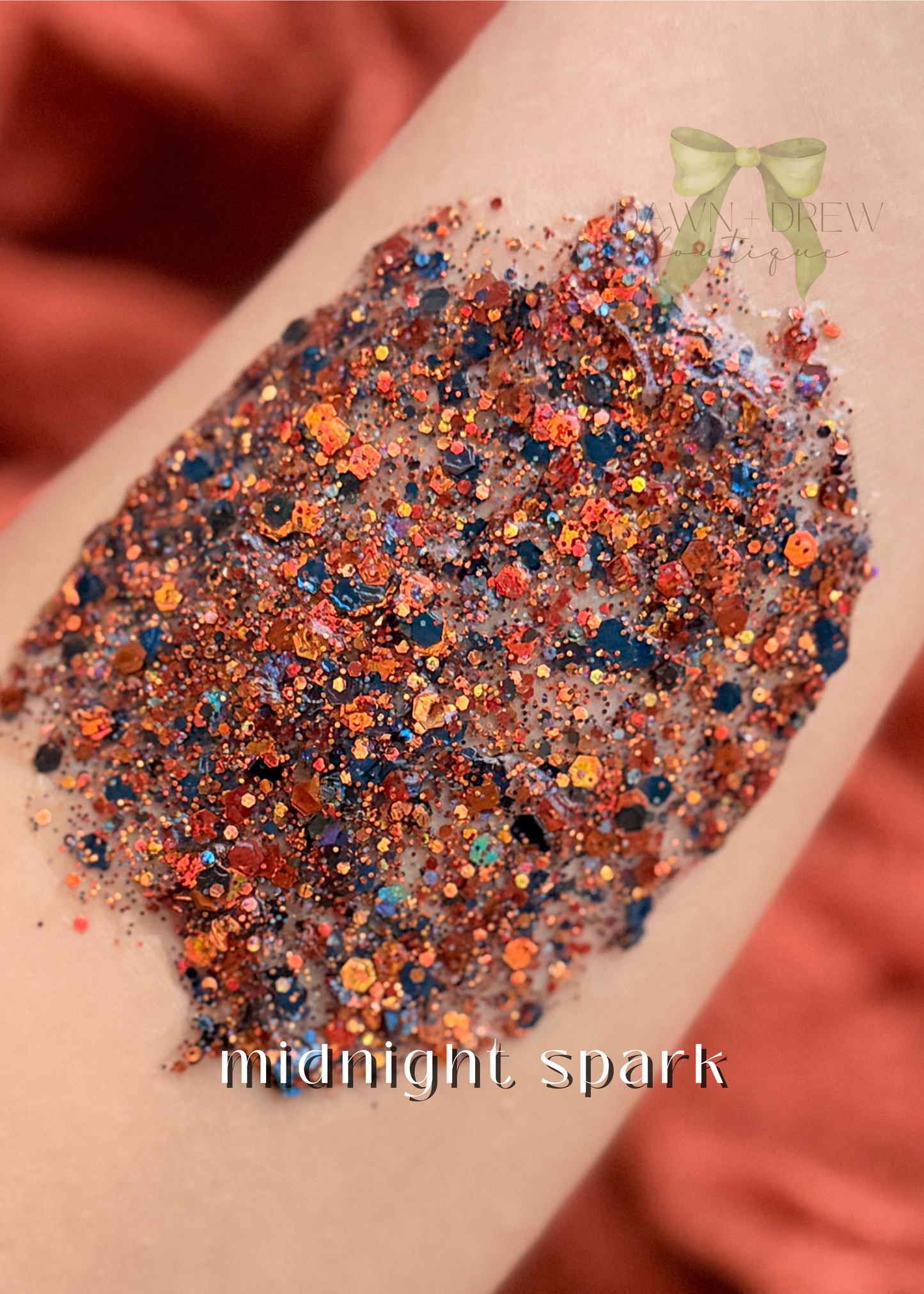 HAIR GLITTER: Midnight Spark - October Sub Color