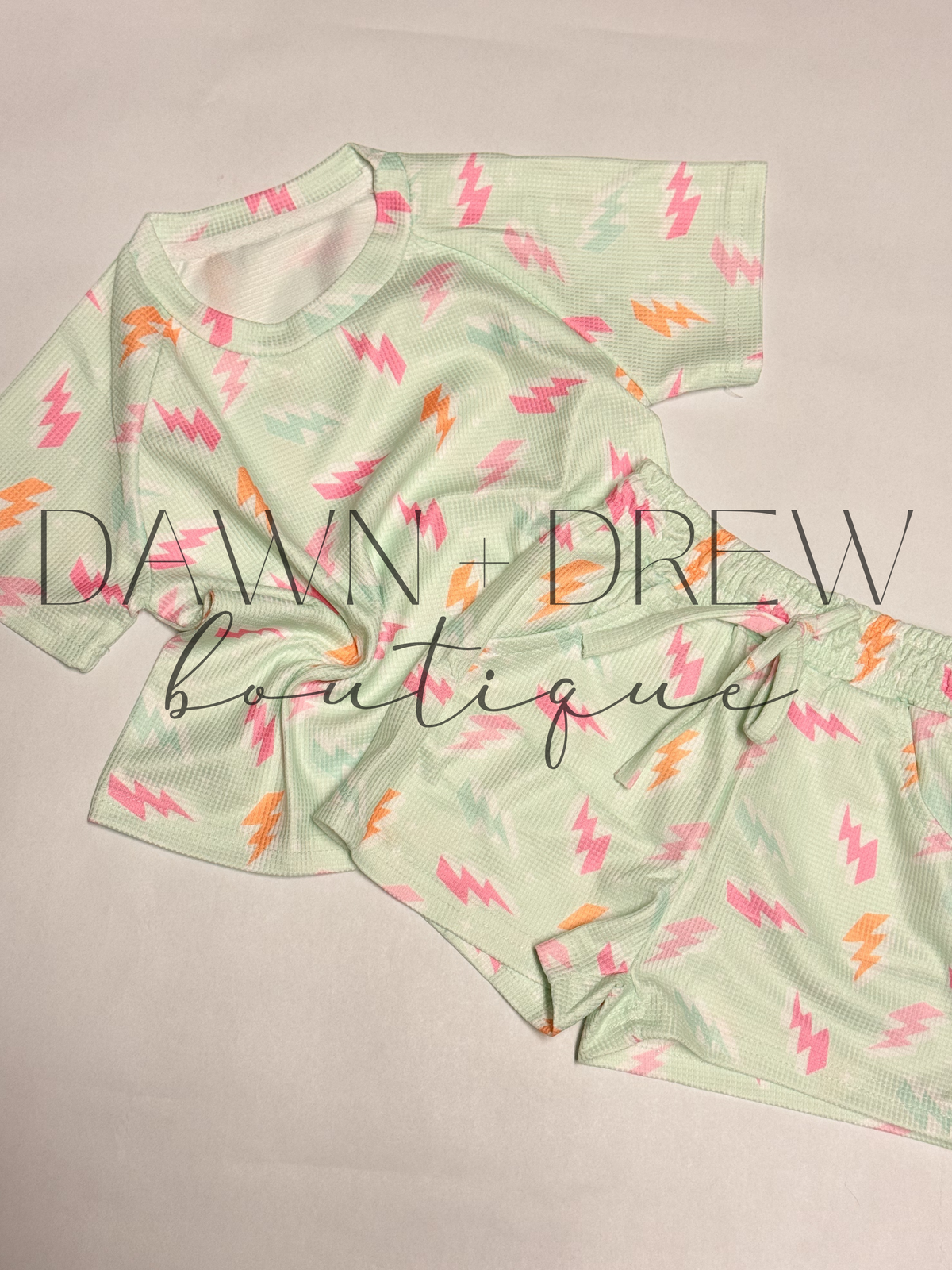 Custom Waffle Short Sleeve & Shorts - CLOSES 10/5