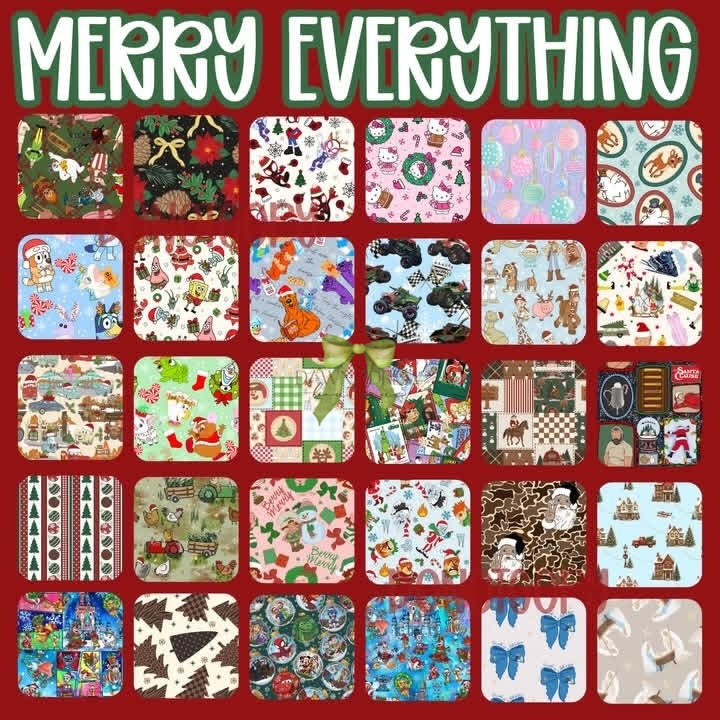 MERRY EVERYTHING BAMBOO — CLOSES 8/7
