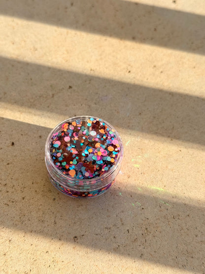 HAIR GLITTER: Gumdrop Buttons