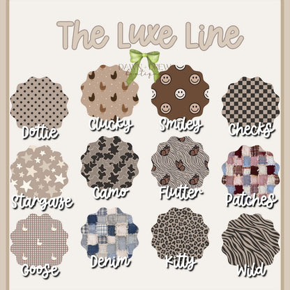LUXE LINE BAMBOO — CLOSES 9/8