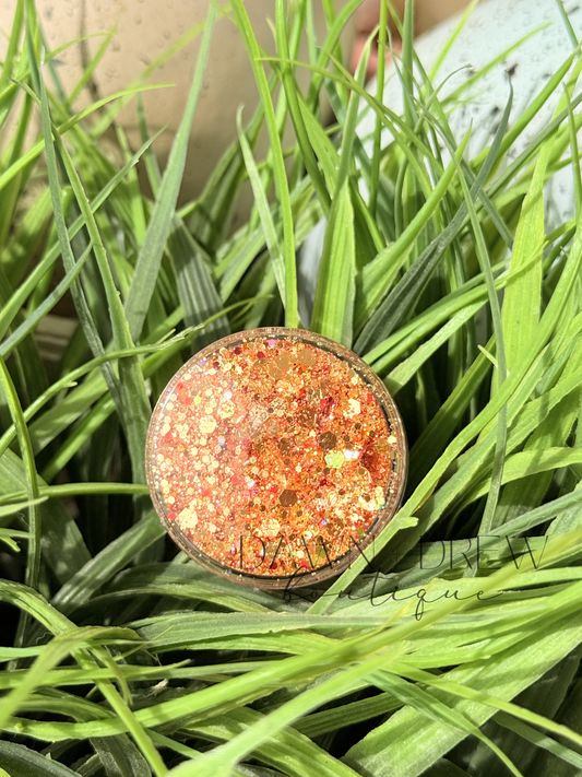 HAIR GLITTER: Carrot Crush