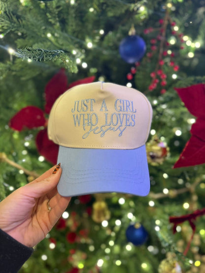 Girl Who Loves Jesus Hat — Closing 11/26