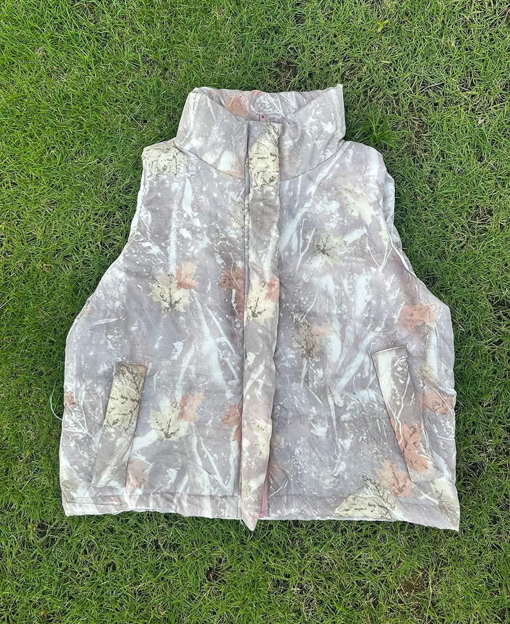 Camo Puffer Vest - CLOSES 11/9