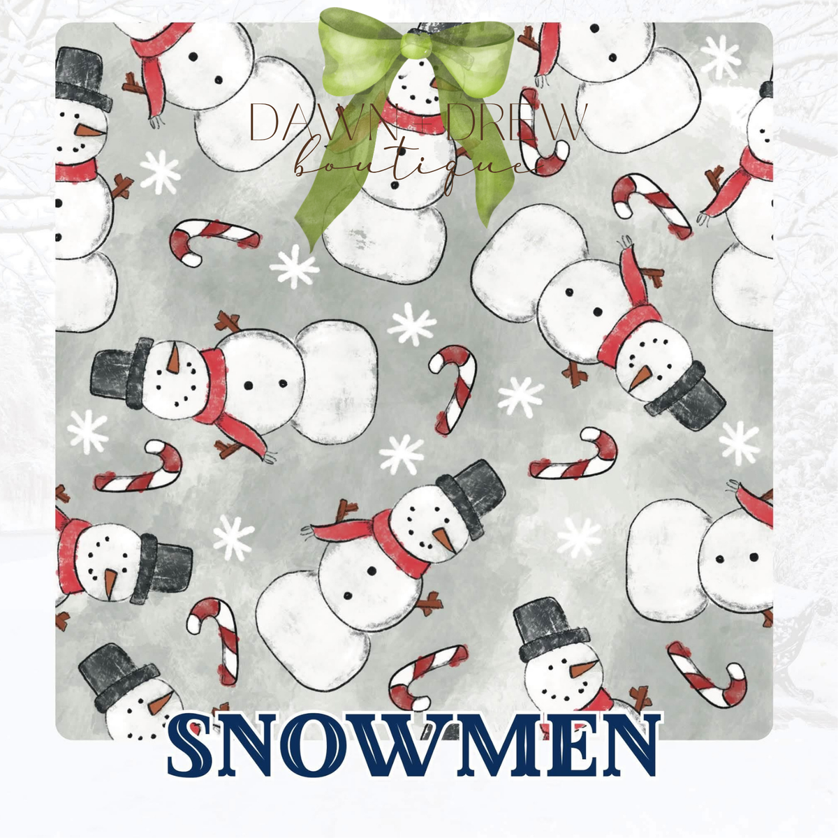 WINTER WONDERLAND BAMBOO — CLOSES 9/28