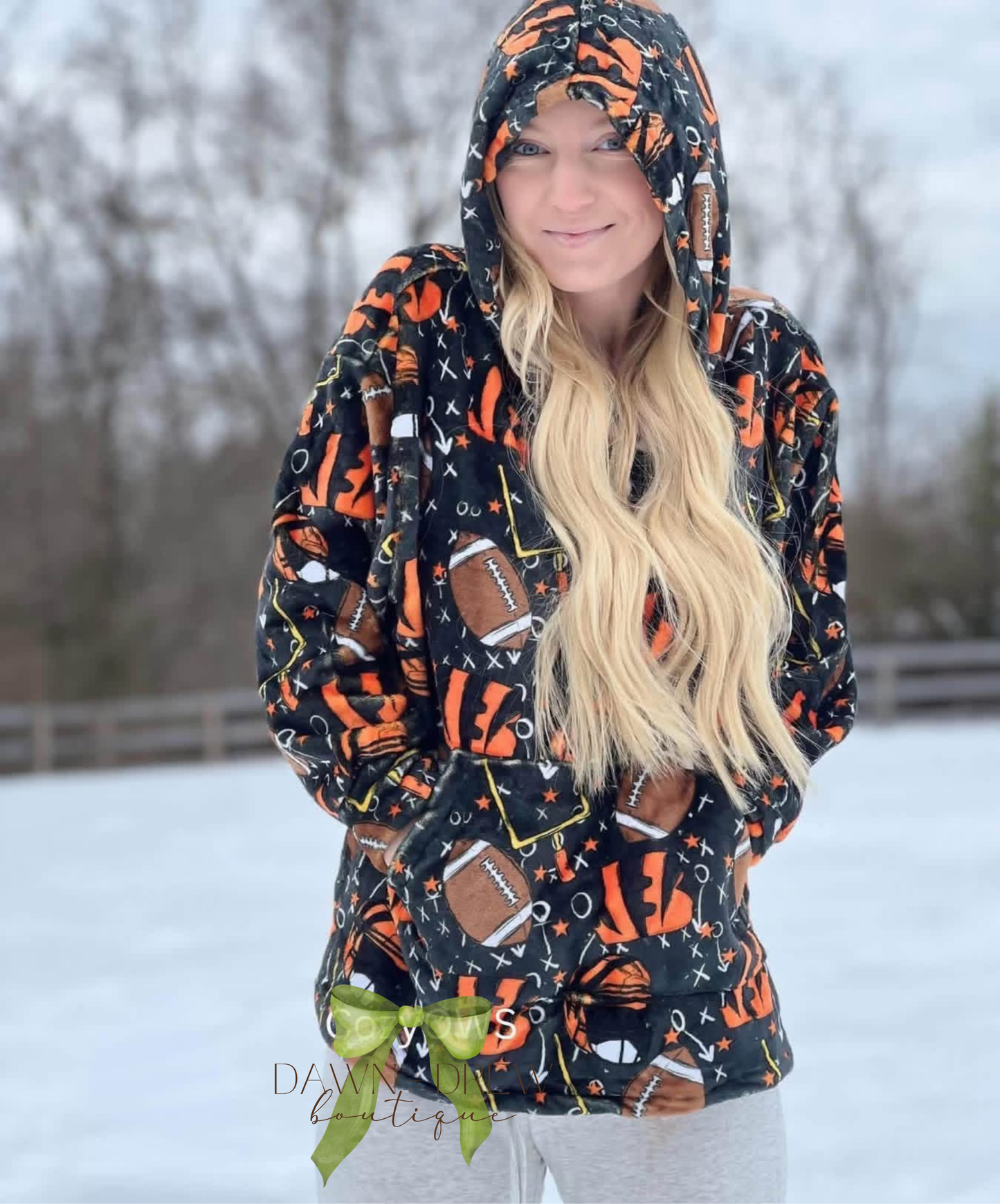 Custom Blanket Hoodie — CLOSES 7/27