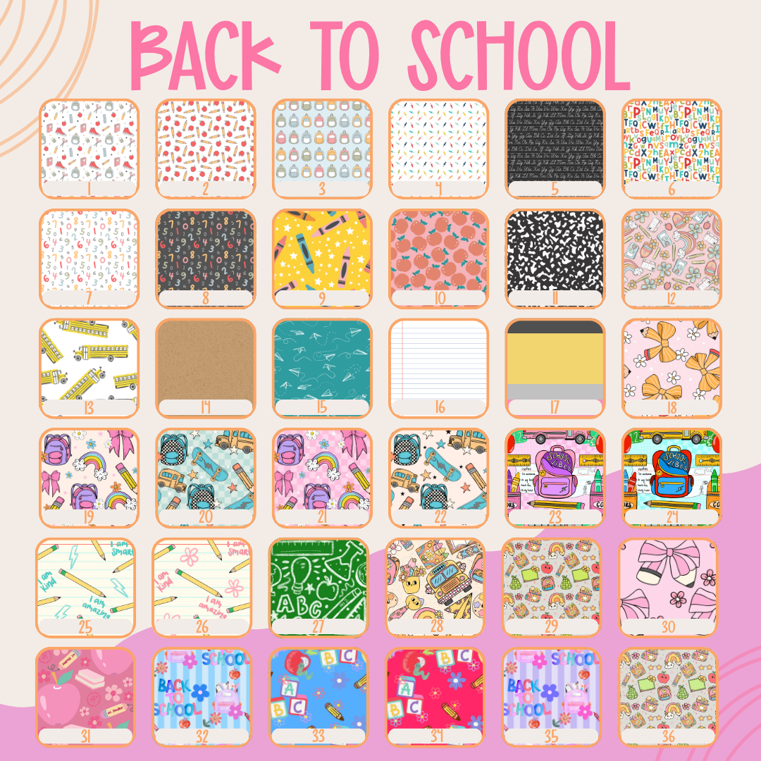 Build Your Own Custom School Clip — CLOSES 7/18