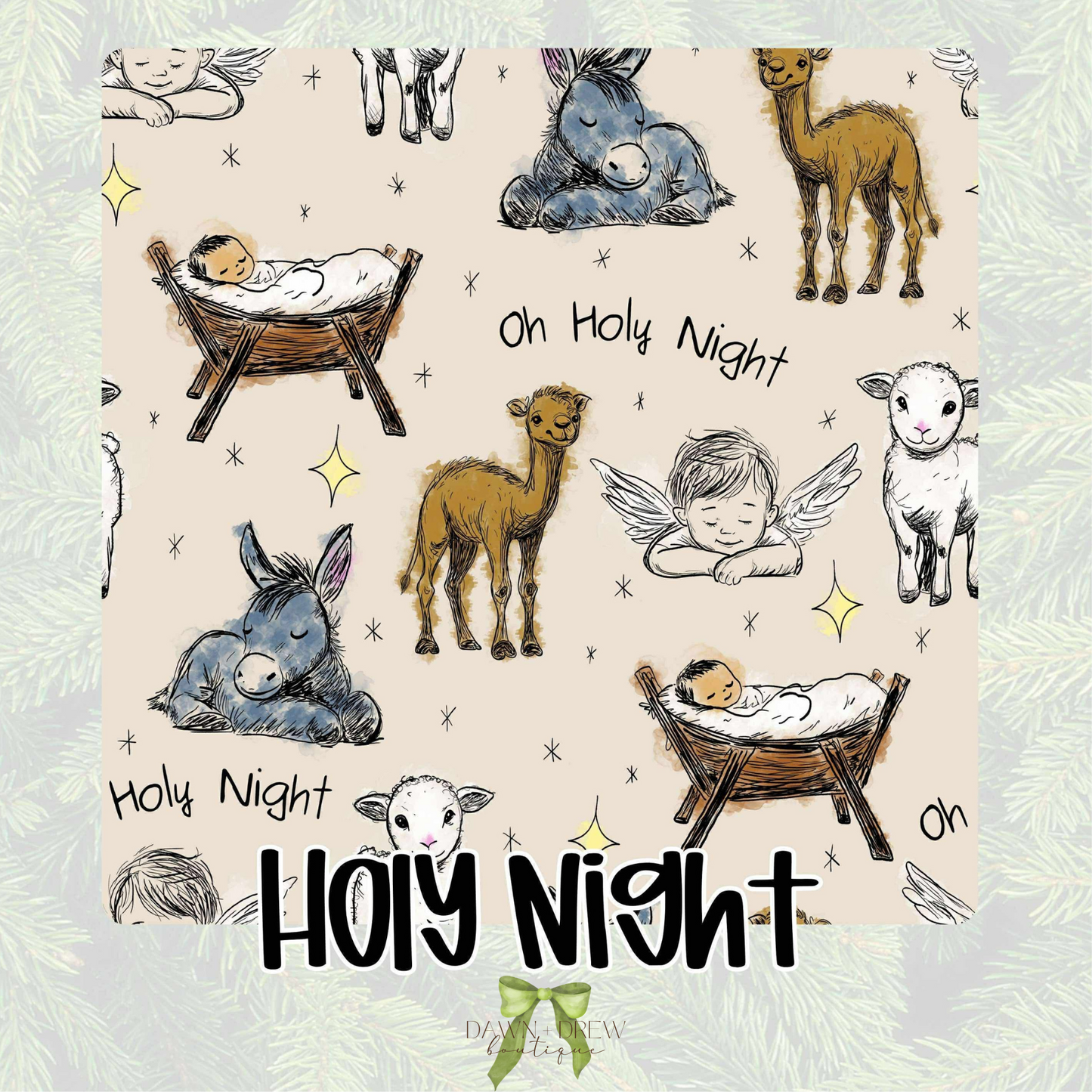 COZY CLAUS CHRISTMAS BAMBOO - CLOSES 6/22