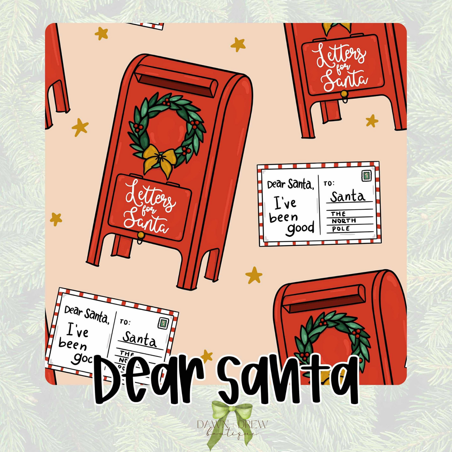 COZY CLAUS CHRISTMAS BAMBOO - CLOSES 6/22