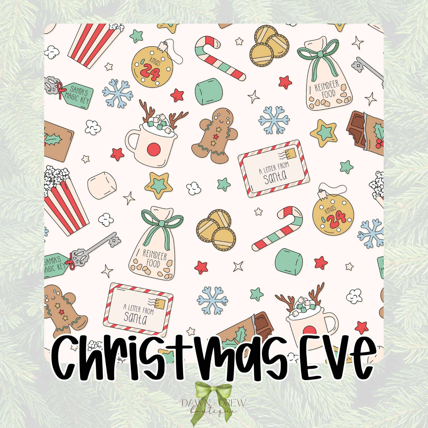 COZY CLAUS CHRISTMAS BAMBOO - CLOSES 6/22