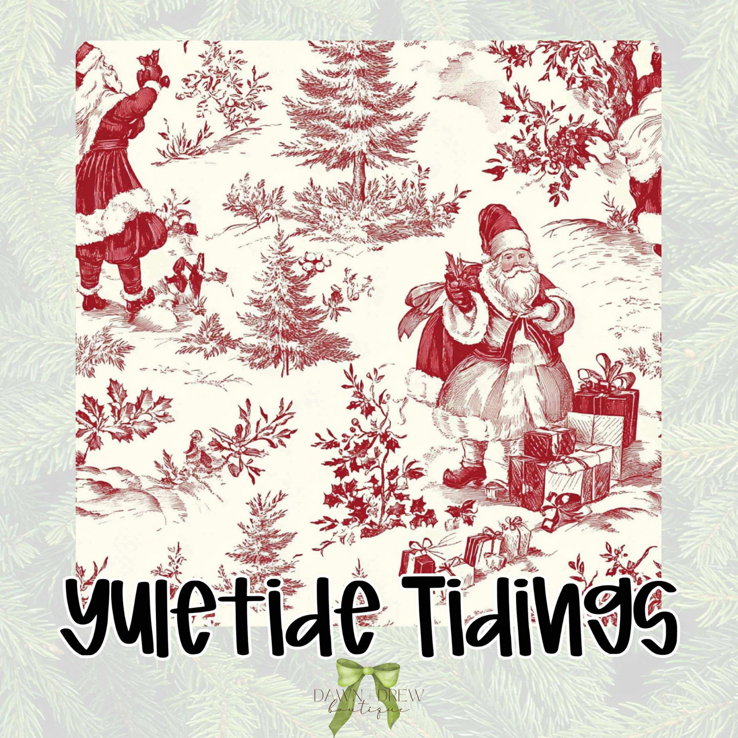 COZY CLAUS CHRISTMAS BAMBOO - CLOSES 6/22