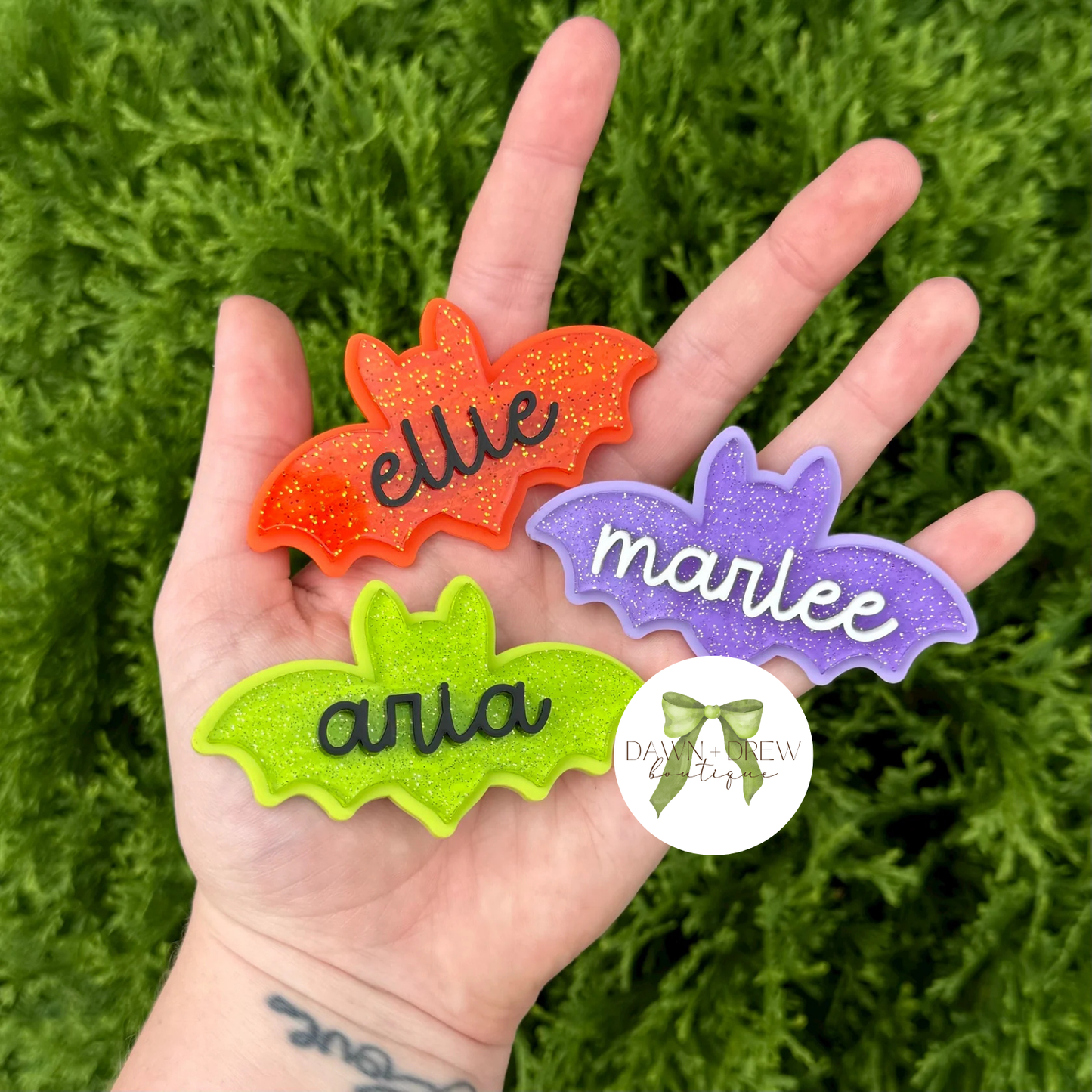 Jelly Bats Hair Clip