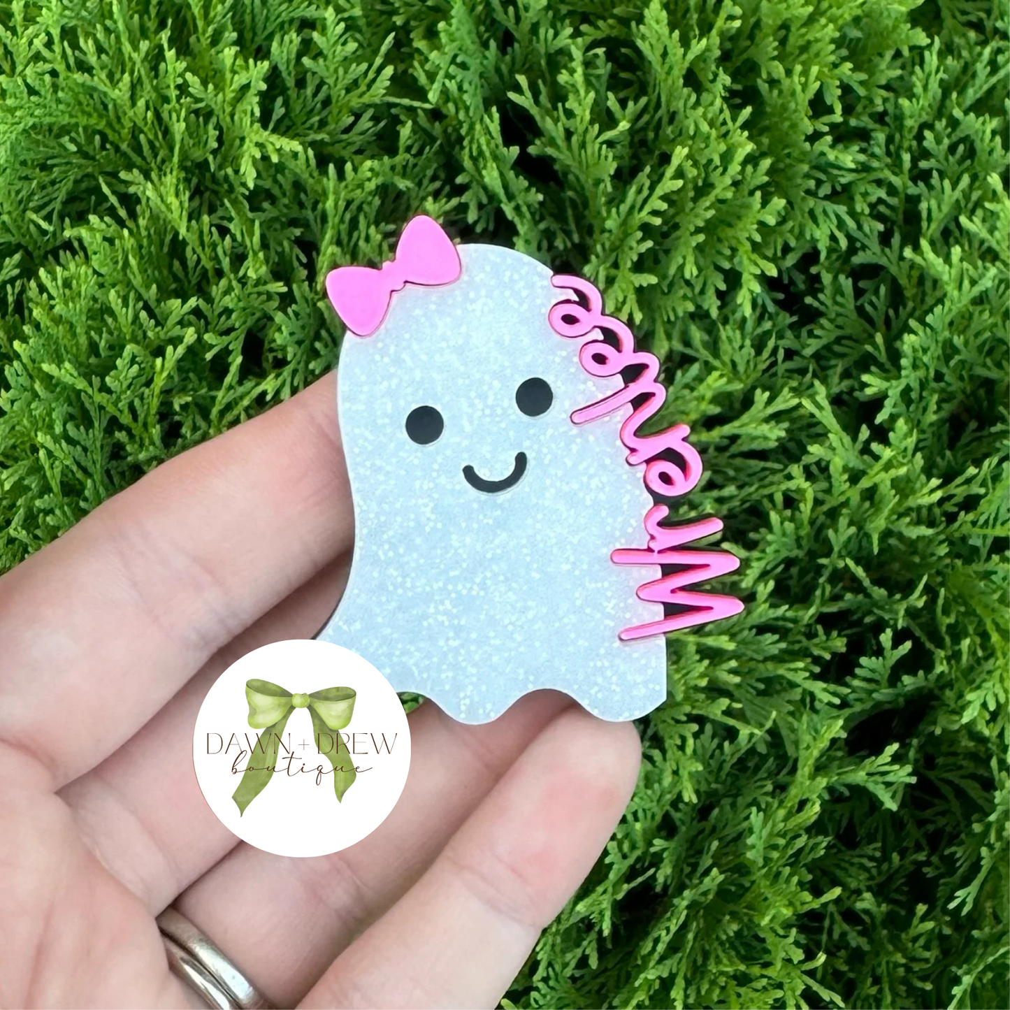 Girly Ghost Hair Clip