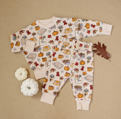 Fall Picnic Jogger Set