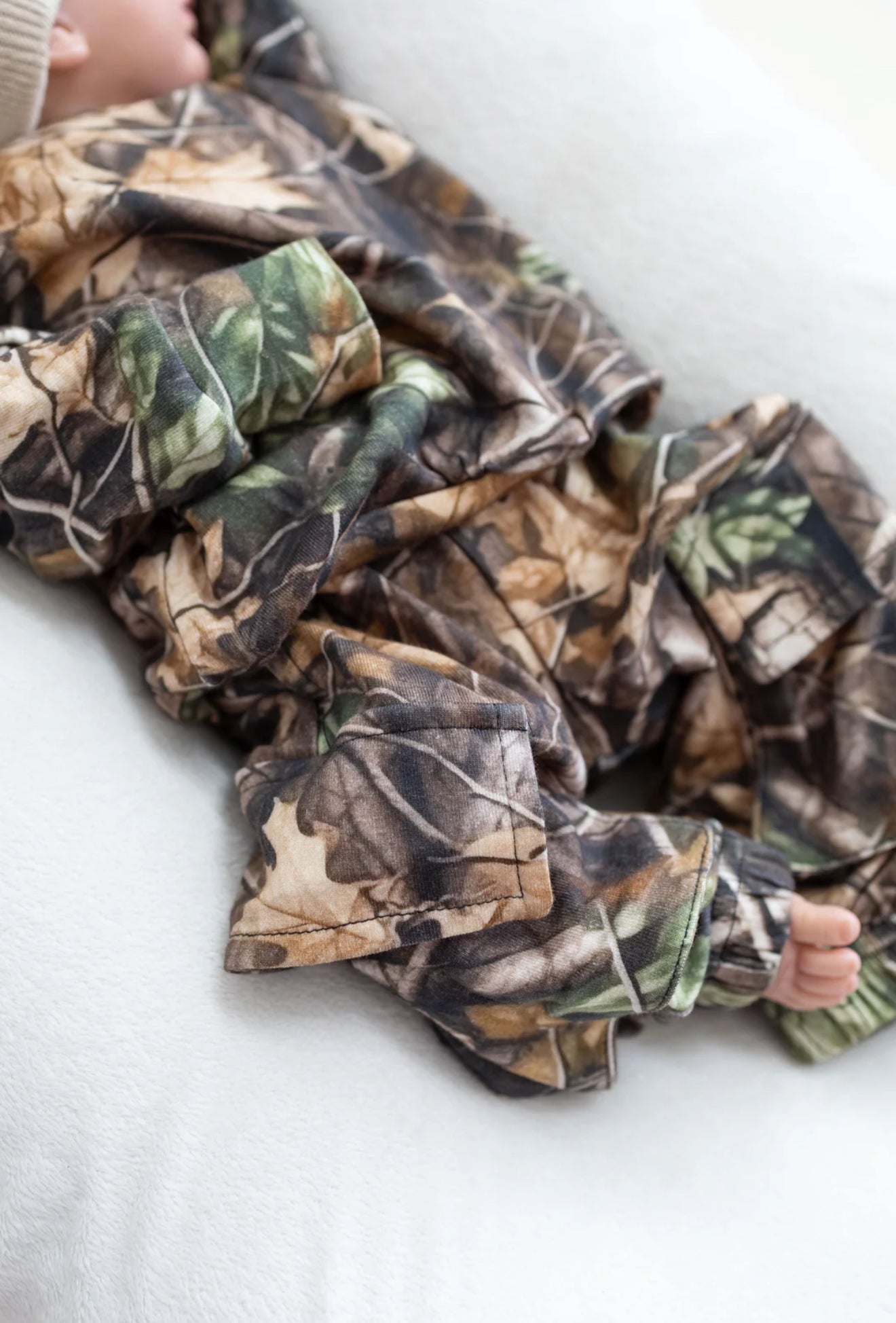 Dark Camo Cargo Jogger Set