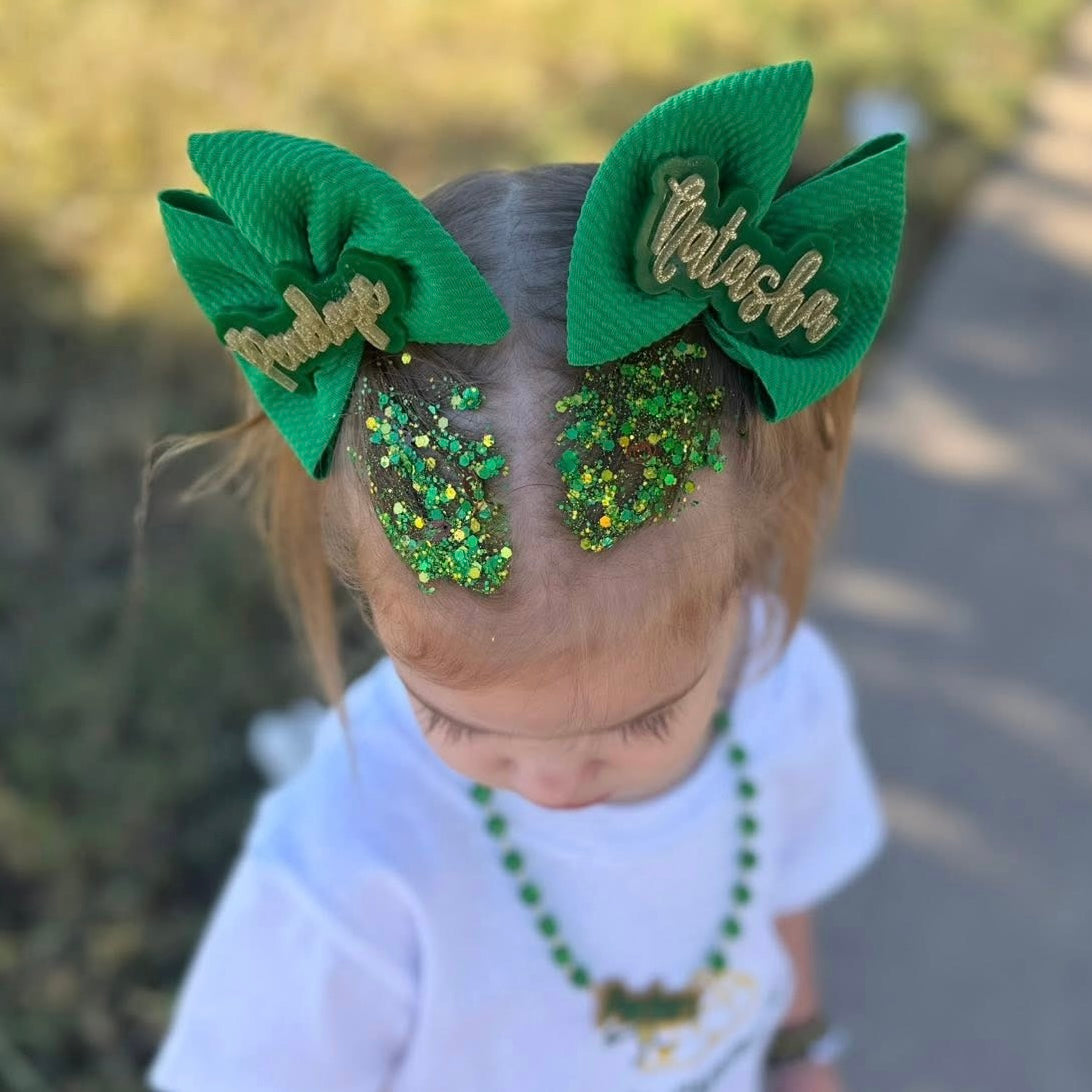 HAIR GLITTER - Football Edition: Cheesehead