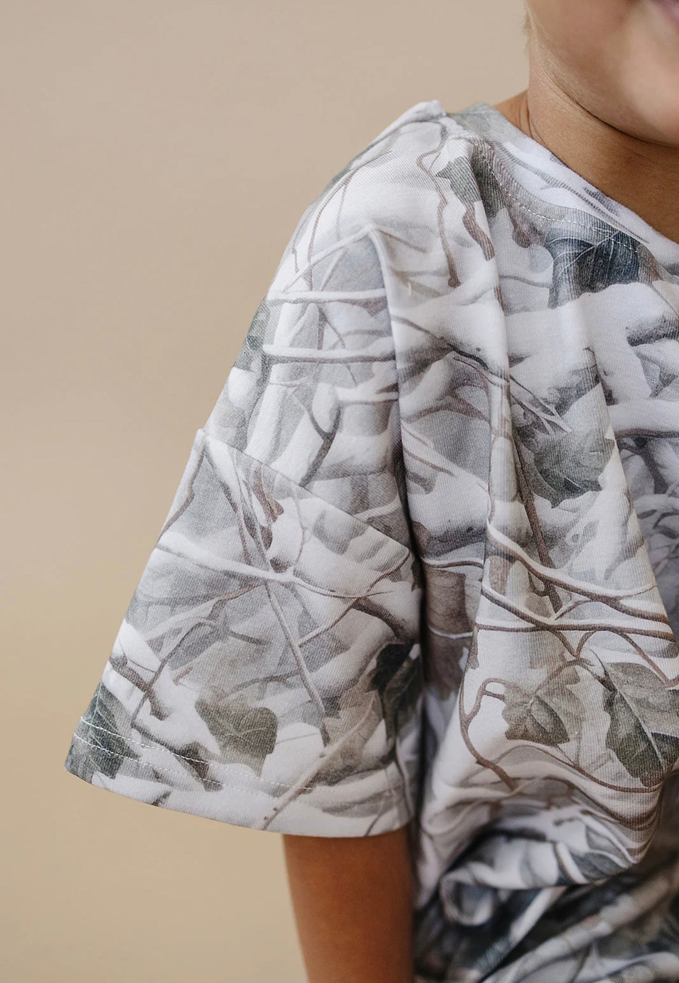 Faded Camo Shorts Set