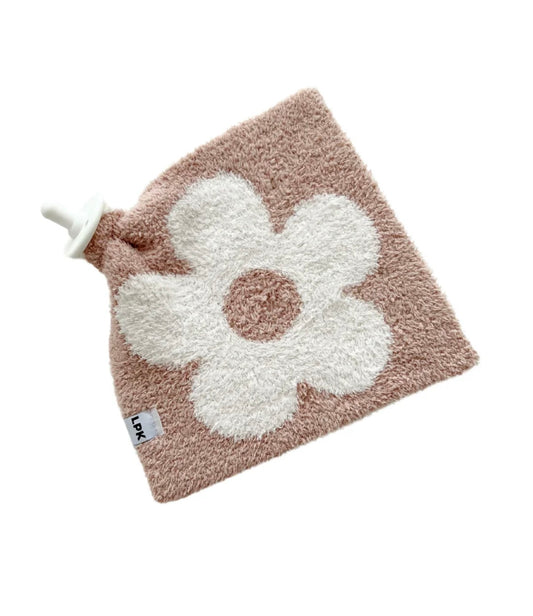 Latte Daisy Double-sided Plush Lovey