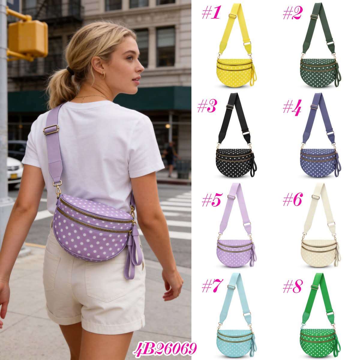 3-Pocket Bum Bag — CLOSES 7/5
