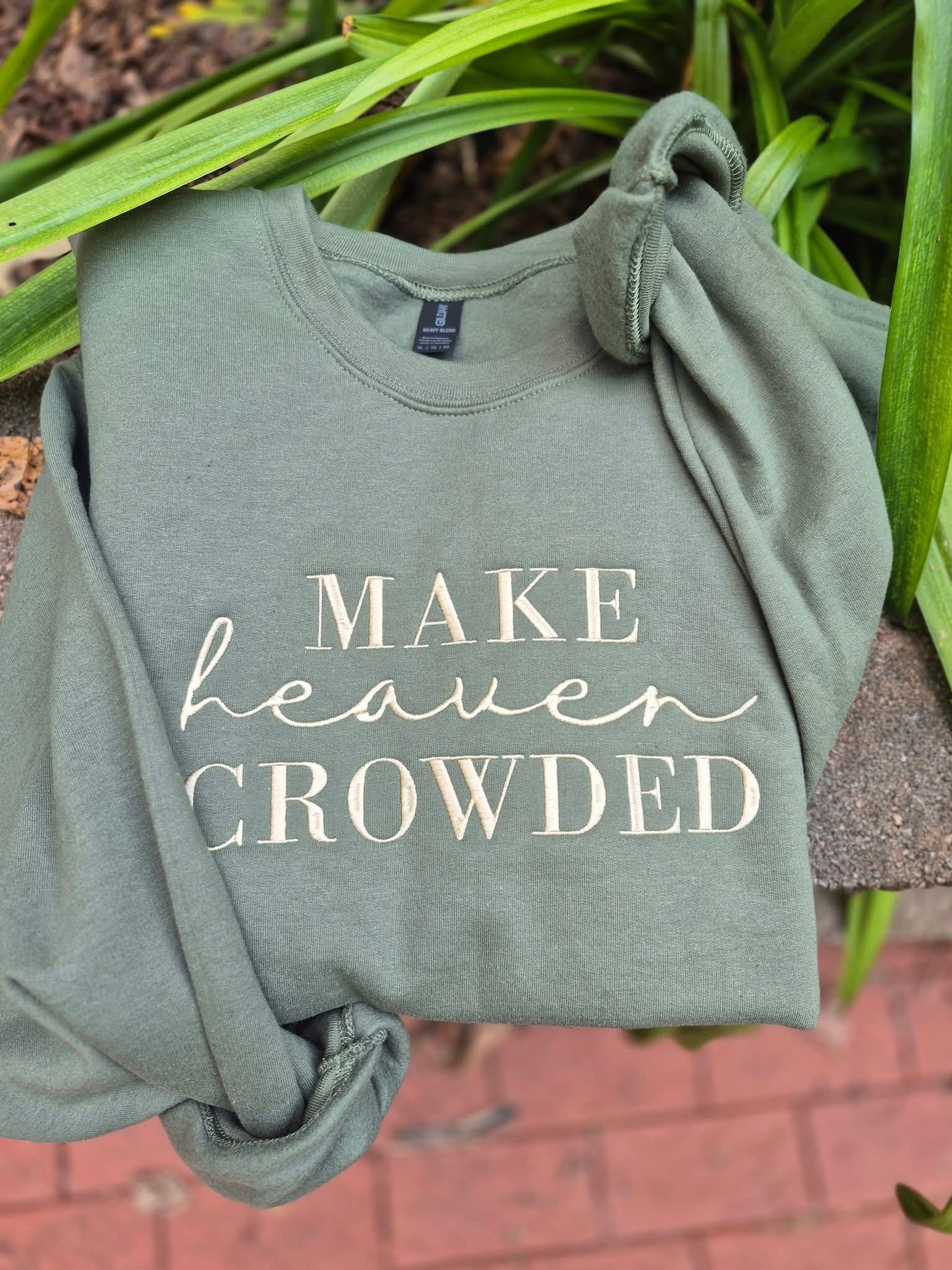 Make Heaven Crowded Crewneck
