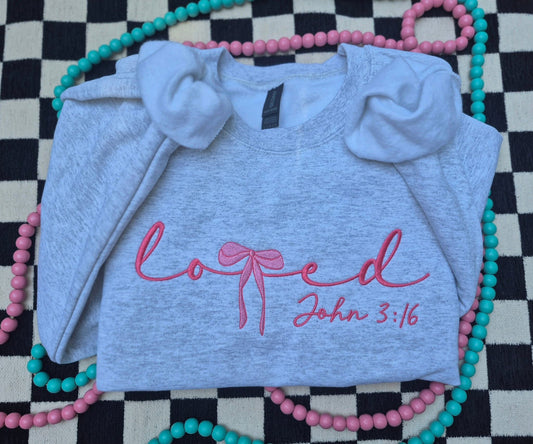 John 3:16 Bow Crewneck