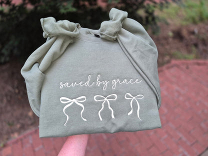 Saved By Grace Crewneck