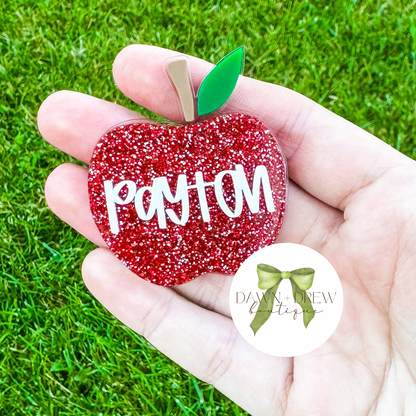 Apple Hair Clip