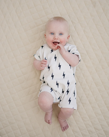 Little Bolt Shortie Romper