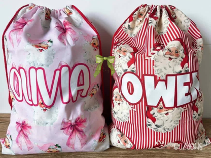 Christmas Gift Sacks — CLOSES 7/26
