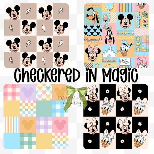 CHECKERED MAGIC BAMBOO — CLOSES 8/4