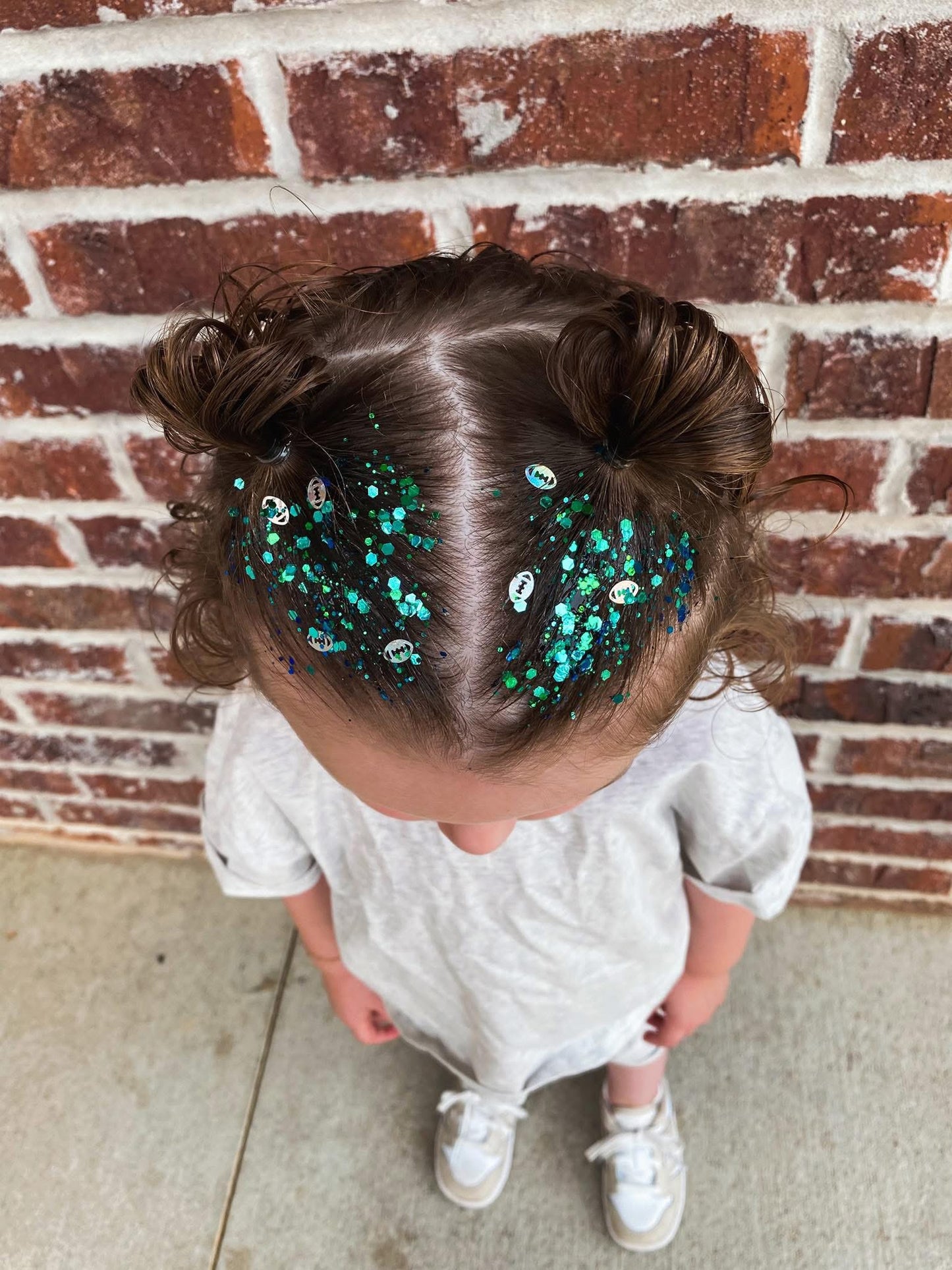 HAIR GLITTER - Football Edition: Go Birds