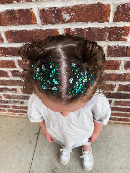 HAIR GLITTER - Football Edition: Go Birds