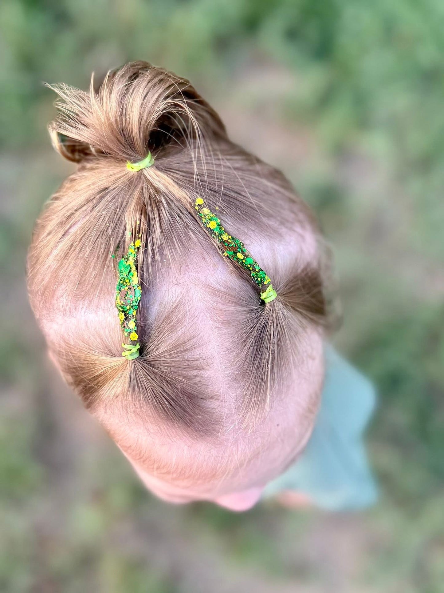 HAIR GLITTER - Football Edition: Cheesehead