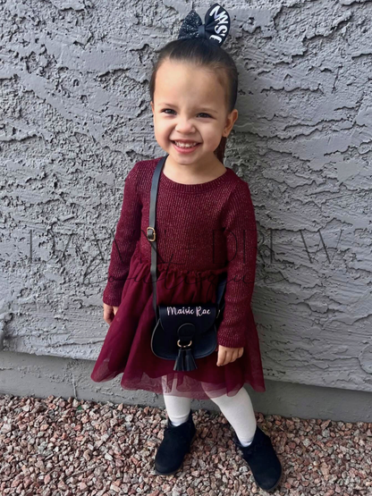 Custom Embroidered Kids Purse — CLOSES 9/30
