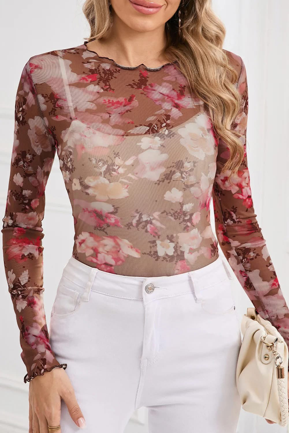 Behind The Scenes Mesh Top